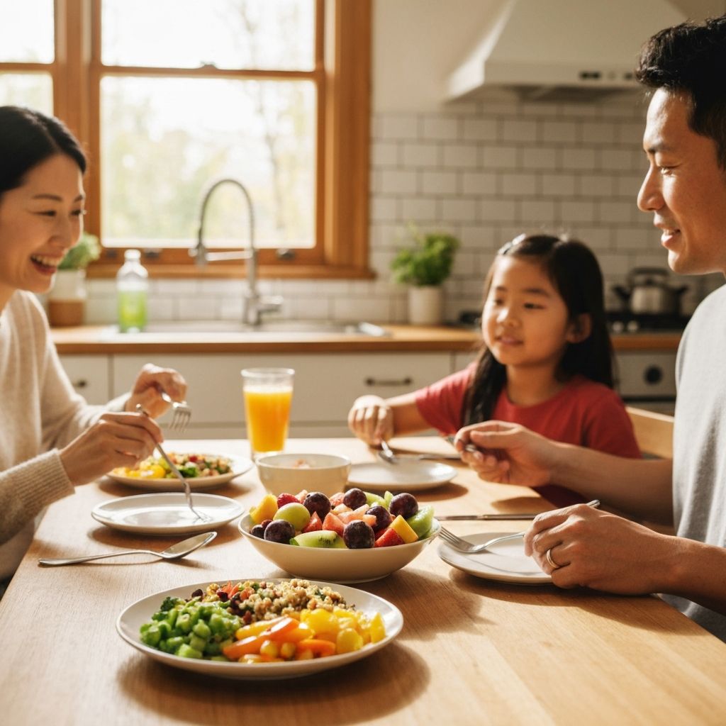 Repas quotidiens variés